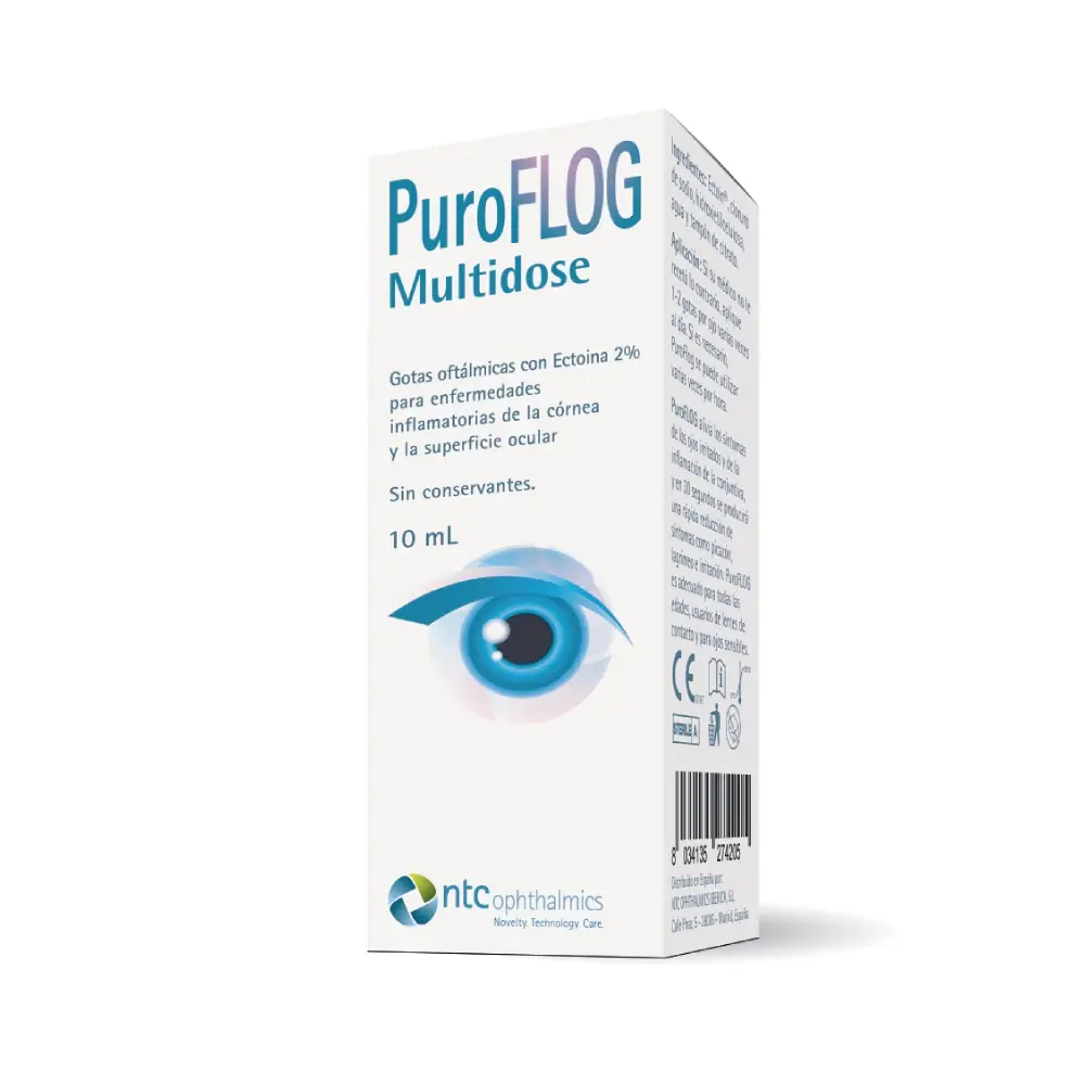 Puro Flog Multidosis Solución Oftálmica
